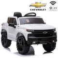 Electric Cars for Kids, Chevrolet Power Car High/Low Speed with 2.4G Remote Control, Equipped with Seat Belts, Lights, MP3, Horn, Music, 2 Lockable Doors, Ride on Cars Toy for 1-5 Years Old, K1646