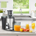 1L 3 Speed Juicer Machine, Juice Extractor with Big Mouth 3” Feed Chute, 304 Stainless-steel Filter, High Juice Yield, Easy to Clean & BPA-Free, 700W, Anti-drip, Dishwasher Safe, B150
