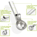 Small Ice Cream Scoop, Stainless Steel Icecream Scoop Scooper, Q5
