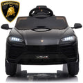 Segmart Black 12 V Lamborghini Powered Ride-On with Remote Control, L