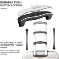 SEGMART Carry on Luggage Set, 3pcs 20''/24''/28'' Fashion Lightweight Suitcase Travel Sets for Women, 3-in-1 Portable Carry on Trolley Case with Telescoping Handle, Beige, S9351