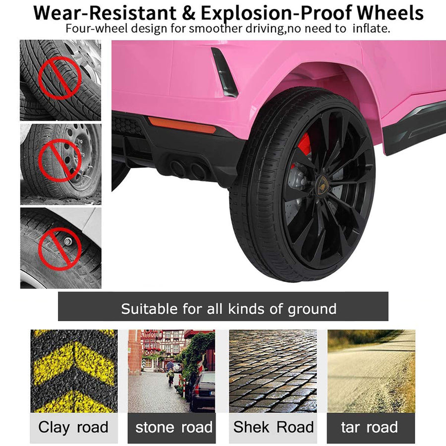 OFFICIAL LICENSED LAMBORGHINI URUS KIDS CARS 12V KIDS TOYS WITH R/C PARENTAL REMOTE