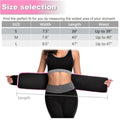 Waist Trainer Corset for Weight Loss, Waist Trainer Belt with Sauna Effect, Slimming Body Shaper Belt for Back Lumbar Support -Waist Trimmer, for Workout Fitness, running, jogging, yoga, I6484