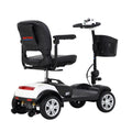 Outdoor Mobility Scooters for Senior, 4 Wheel Mobility Scooter with Detachable Basket, Motorized Electric Medical Carts for Seniors, Handicapped, Disabled Adults, Max Speed 8km/h, 265lbs, S8666