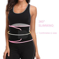 Waist Trainer Corset for Weight Loss, Waist Trainer Belt with Sauna Effect, Slimming Body Shaper Belt for Back Lumbar Support -Waist Trimmer, for Workout Fitness, running, jogging, yoga, I6484