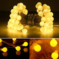 LED Globe String Lights, 49FT 100LED Ball String Lights Indoor/Outdoor Decorative Light with Remote Control, Christmas Starry Fairy String Lights for Bedroom, Kids Room, Dorm, Garden, Party, I0967
