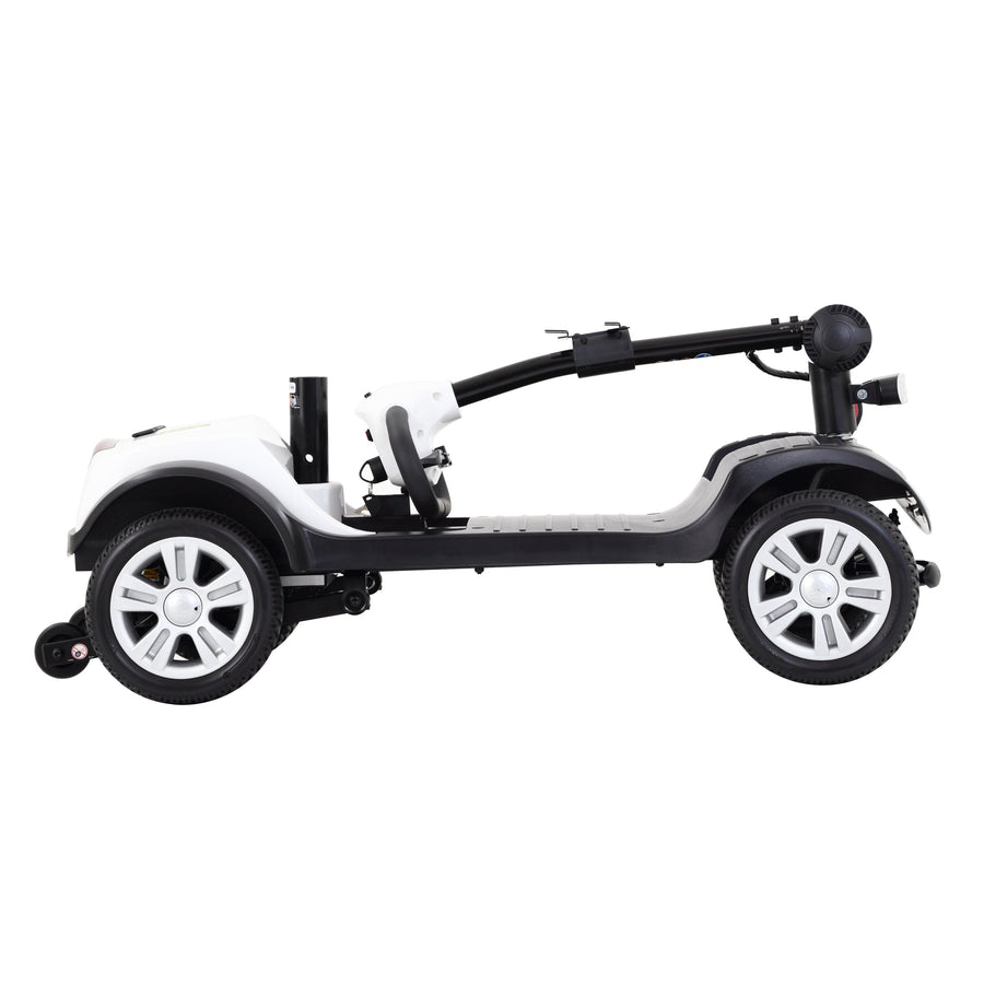 Segmart Mobility Scooters for Seniors, Heavy Duty Handicap Electric Scooters with 4 Wheel, Lightweight Compact Motorized Scooter with Headlights, Outdoor Power Scooter with Anti-Tip Wheels, Blue, SS113