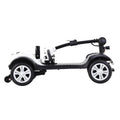 Outdoor Mobility Scooters for Senior, 4 Wheel Mobility Scooter with Detachable Basket, Motorized Electric Medical Carts for Seniors, Handicapped, Disabled Adults, Max Speed 8km/h, 265lbs, S8666