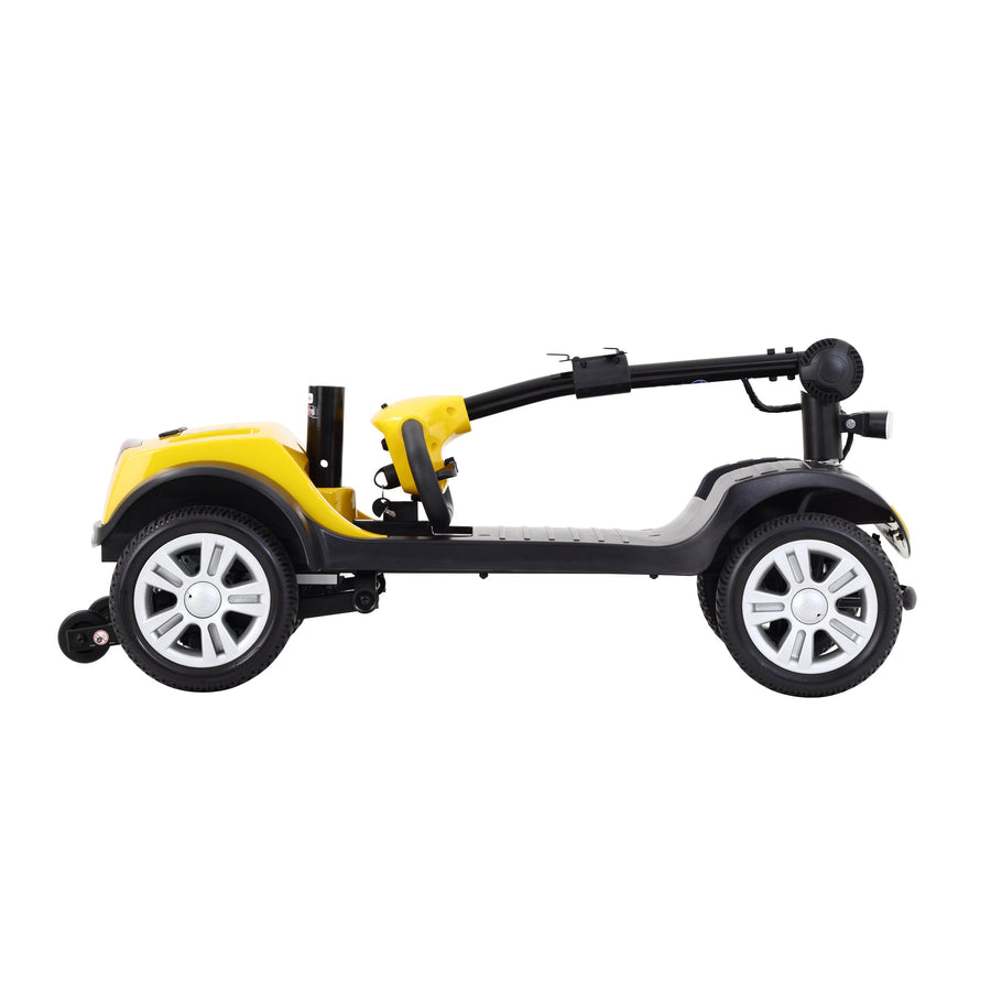 Segmart Mobility Scooters for Seniors, Heavy Duty Handicap Electric Scooters with 4 Wheel, Lightweight Compact Motorized Scooter with Headlights, Outdoor Power Scooter with Anti-Tip Wheels, Blue, SS113