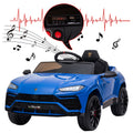 Licensed Lamborghini Ride-on Toy, 12V Rechargeable Battery Powered 4 Tries Car with Remote Control, S7827