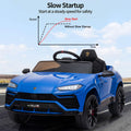 Electric Cars for Kids to Ride, 12V Realistic Lamborghini Kid Electric Ride on Car with Remote Control and MP3 Player, Kids Electric Vehicle with LED Light, Radio, Birthday Gift for Kids, Pink, S7816
