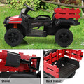 Kids Ride on UTV, 12V Backyard Truck Cars with Back Trailer and Remote Control, S9235