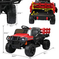 Kids Ride on UTV, 12V Backyard Truck Cars with Back Trailer and Remote Control, S9235