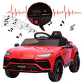 Licensed Lamborghini Ride-on Toy, 12V Rechargeable Battery Powered 4 Tries Car with Remote Control, S7827