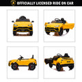 Licensed Lamborghini Ride-on Toy, 12V Rechargeable Battery Powered 4 Tries Car with Remote Control, S7827