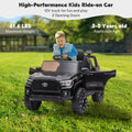 Ride On Kids Truck Car, Segmart Licensed Toyota Tacoma 12 Volt Electric 4 Tries Vehicle with Remote Control, 2 Speeds, 2 LED Headlights, Brakes and Gas Pedal, AUX, Grey, SS2650