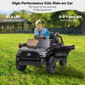 Ride On Kids Truck Car, Segmart Licensed Toyota Tacoma 12 Volt Electric 4 Tries Vehicle with Remote Control, 2 Speeds, 2 LED Headlights, Brakes and Gas Pedal, AUX, Grey, SS2650
