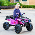 RIDE ON ATV KIDS CARS 12V KIDS TOYS WITH R/C PARENTAL REMOTE ATV QUAD RIDE ON CARS FOR BOYS AND GIRLS