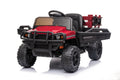 RIDE ON CARS WITH TRAILER 12V KIDS RIDE ON TRUCK KIDS CARS WITH REMOTE CONTROL BATTERY POWERED TOY TRACTOR WITH TRAIL