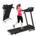 Electric Exercise Treadmills on Sale, SEGMART 2.5hp Motor Smart Folding Treadmill with MP3 Ipad/ Cup Holder, 12 Preset Program, Motorized Running Exercise Equipment for Home, Black, S1430
