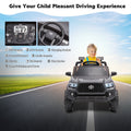 Ride on Cars for Boys, Licensed Toyota Tacoma 12V Electric Ride on Cars with Remote Control, Gray Motorized Vehicles Ride on Truck with Headlights/Music Player for 3 to 5 YO, LLL3200