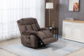 Lift Recliner, Electric Power Lounge Single Sofa for Elderly and Disabled, Heavy Duty Reclining Chair with Remote Control, Plush Fabric Sofa Living Room Chair with Overstuffed Design, Coffee, SS438