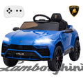 Electric Cars for Kids to Ride, 12V Realistic Lamborghini Kid Electric Ride on Car with Remote Control and MP3 Player, Kids Electric Vehicle with LED Light, Radio, Birthday Gift for Kids, Red, S7806