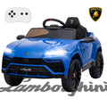 Electric Cars for Kids to Ride, 12V Realistic Lamborghini Kid Electric Ride on Car with Remote Control and MP3 Player, Kids Electric Vehicle with LED Light, Radio, Birthday Gift for Kids, Pink, S7816