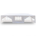 Clearance! Patio Canopy Tent for Outside, 10' x 30' Heavy Duty Outdoor Party Wedding Canopy with 8 Side Walls, Portable Gazebo BBQ Shelter Canopy for Catering Garden Beach Camping, L1326
