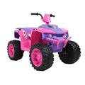 Kids ATV Quad Ride-On Car Toy, Rechargeable 12V Ride on Cars, Electric Battery-Powered ATV Ride On Car Toy, Pink Ride On Toys for Boys Girls Ages 3-5, 2 Speeds, LED Lights, MP3 Music, L5345