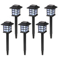 Solar Yard Lights Outdoor Lights for Patio, SEGMART Solar Powered Outdoor Lights Waterproof Garden Lights, Path Lights Solar Lights for Walkway Garden Outside Driveway, Auto Charge, 6 Pack, H1145