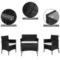 Upgrade 4 Piece Outdoor Patio Furniture Set