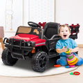 Kids Ride on UTV, 12V Backyard Truck Cars with Back Trailer and Remote Control, S9235