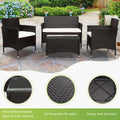 4 Piece Patio Conversation Set