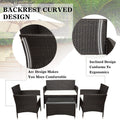 4 Piece Patio Conversation Set