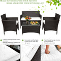4 Piece Patio Conversation Set