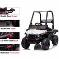 OFF-ROAD UTV WITH ROOF KIDS CARS 12V KIDS TOYS WITH R/C PARENTAL REMOTE ELECTRIC VEHICLES FOR BOYS GIRLS