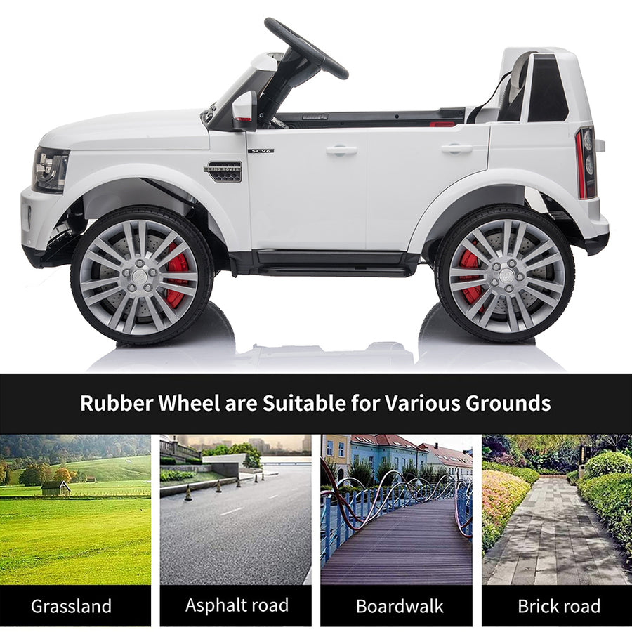 OFFICIAL LICENSED LAND ROVER KIDS CARS 12V KIDS TOYS WITH R/C PARENTAL REMOTE