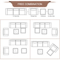 4 Piece Patio Furniture Set