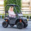 OFF-ROAD UTV WITH ROOF KIDS CARS 12V KIDS TOYS WITH R/C PARENTAL REMOTE ELECTRIC VEHICLES FOR BOYS GIRLS