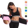Waist Trainer Corset for Weight Loss, Waist Trainer Belt with Sauna Effect, Slimming Body Shaper Belt for Back Lumbar Support -Waist Trimmer, for Workout Fitness, running, jogging, yoga, I6484