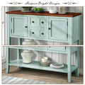 Segmart Console Table with 4 Storage Drawers for Entryway, S20