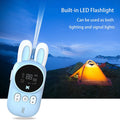 Walkie Talkies for Kids, Christmas/Birthday Gift Toys for 3 4 5 6 7 8 9 10 11 12 Years Old Boys Girls, 3KM Range 2 Way Kids Outdoor/Indoor Radios Toys with Flashlight, 20 Channels, Pink&Blue, L01