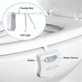 Toilet Night Light(2Pack), 8-Color Led Motion Activated Toilet Seat Light, Fit Any Toilet Bowl,Toilet Bowl Light with Motion Sensor LED Washroom Night