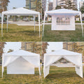 Segmart 10' x 10' White Event Outdoor Canopy, L