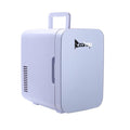 Clearance!Mini Fridge, Portable Electric Cooler & Warmer with Handle, 6 Liter / 8 Can Compact Car Refrigerator Cooler for Truck Driver, Homes, Offices, Dorms, AC/DC Thermoelectric System, I8702