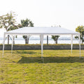 Patio Canopy Tent for Outside, 10' x 30' Outdoor Party Wedding Canopy, BBQ Shelter Canopy for Catering Garden Beach Camping, L
