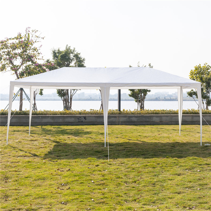 Patio Canopy Tent for Outside, 10' x 30' Outdoor Party Wedding Canopy, BBQ Shelter Canopy for Catering Garden Beach Camping, L