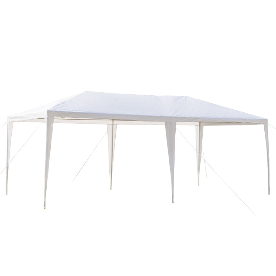 Patio Canopy Tent for Outside, 10' x 30' Outdoor Party Wedding Canopy, BBQ Shelter Canopy for Catering Garden Beach Camping, L