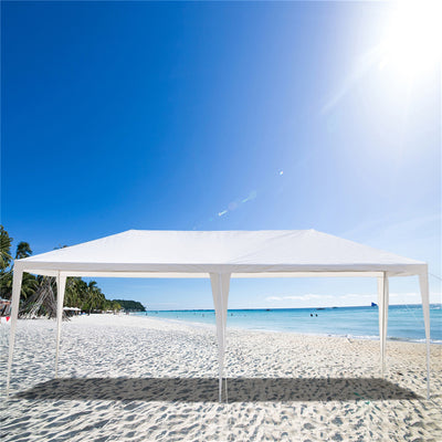 Patio Canopy Tent for Outside, 10' x 30' Outdoor Party Wedding Canopy, BBQ Shelter Canopy for Catering Garden Beach Camping, L